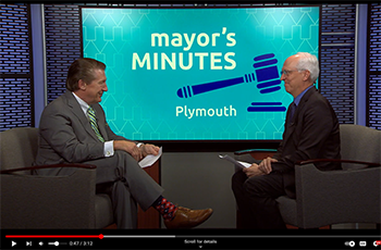 Plymouth Mayor Jeff Wosje sits down with CCX Media's Dave Kiser for Mayor's Minutes