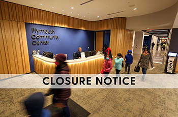 Plymouth Community Center Art Gallery Closure Notice