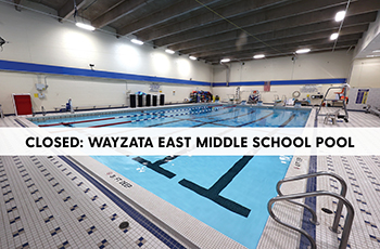 Closed: Wayzata East Middle School Pool