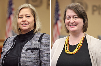 Kimberly Nelson and Catherine Cesnik, new City Council members appointed March 12, 2024