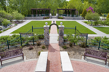 Photo of the Millennium Garden in Plymouth