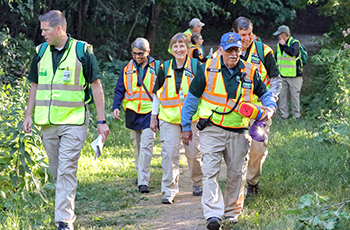 CERT volunteers