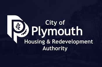 Graphic of the City of Plymouth Housing and Redevelopment Authority logo