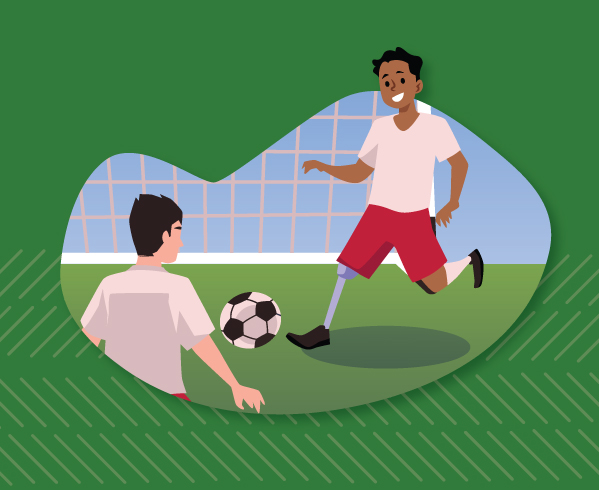 Icon of people playing soccer