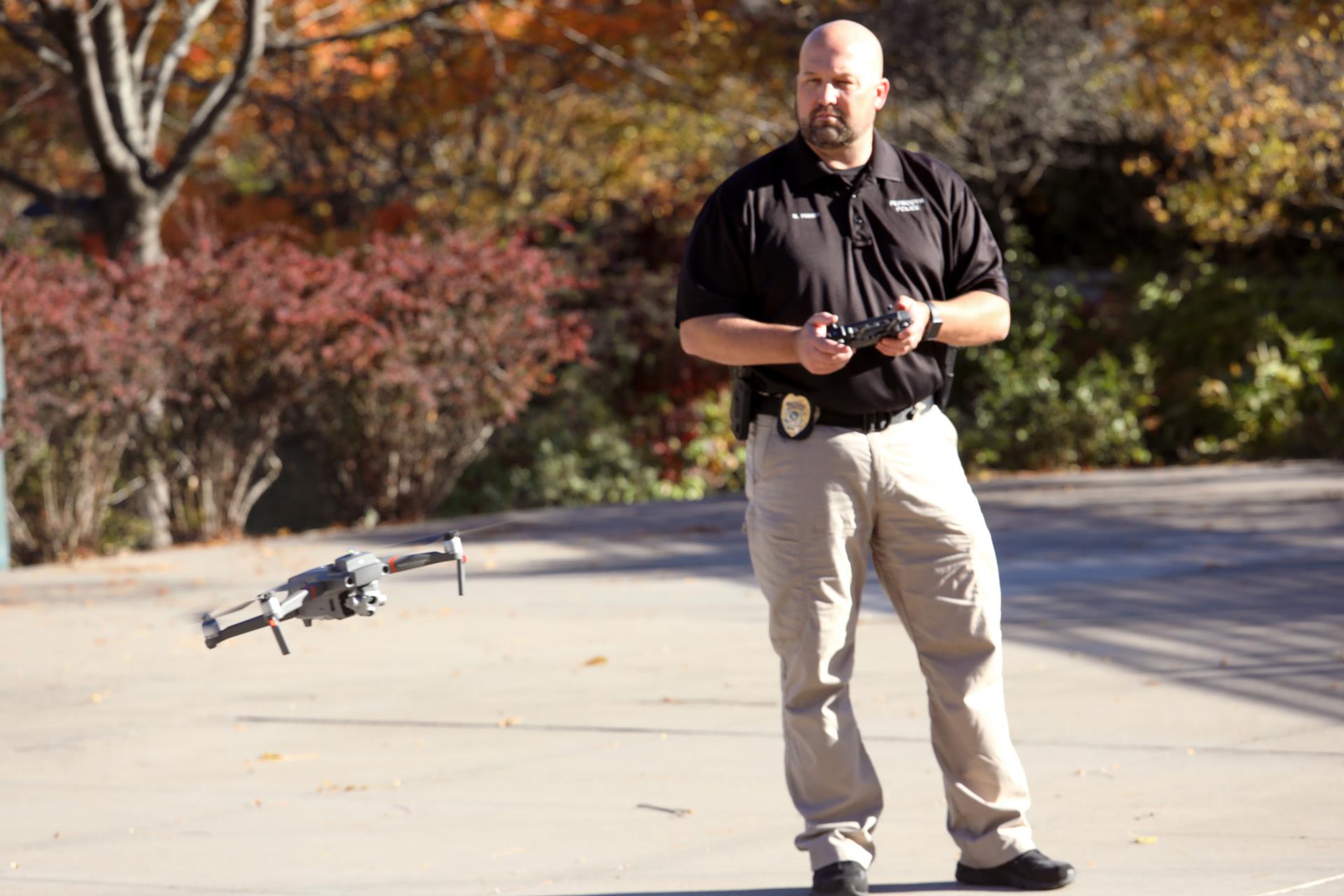 Officer Drone Flight 