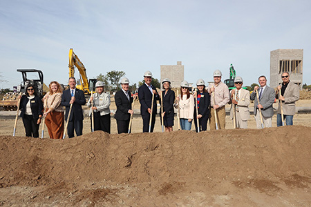 The Boulevard groundbreaking ceremony