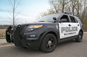 Plymouth Police Department vehicle