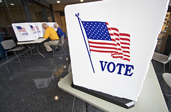 Voting in Plymouth