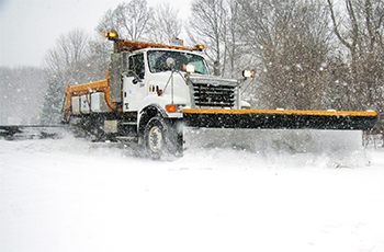 Snow plowing