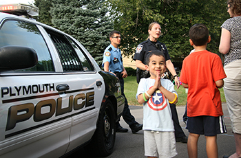 Night to Unite neighborhood block party in Plymouth