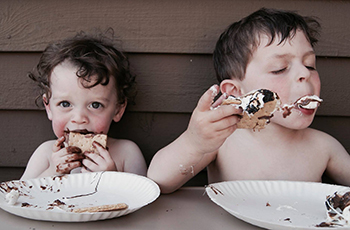 Picture Plymouth Photo Contest 2016 Grand Prize Winner, S'mores Brothers by Andrea Potashnick