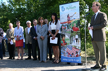 I-494 groundbreaking ceremony in Plymouth