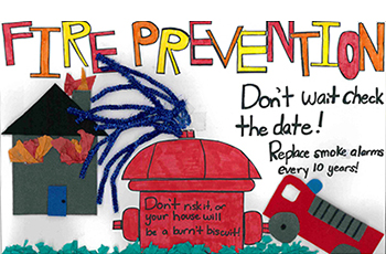 Plymouth fire prevention poster contest winner 2016