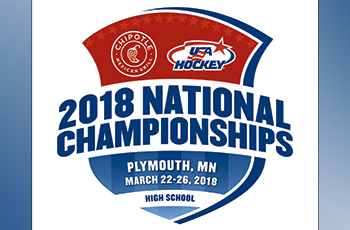 USA Hockey 2018 National High School Tournament in Plymouth, Minnesota