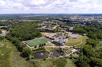 Plymouth Creek Center Site Aerial View