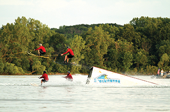 Water ski show in Plymouth, MN