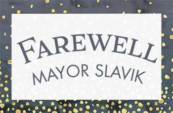 Farewell reception for Mayor Kelli Slavik