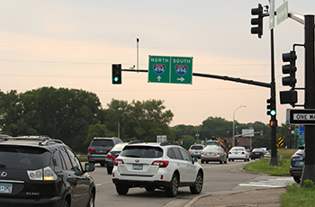 County Road 9 (Rockford Road) bridge over I-494