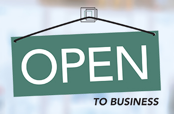 Open to Business logo