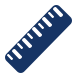 Ruler or measure icon