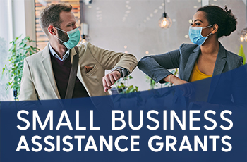 Small business assistance grants graphic