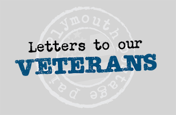 Letters to our veterans graphic