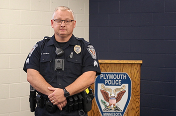 Photo of Plymouth Police Sgt. Stimac