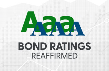 Bond ratings reaffirmed graphic